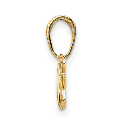 10K Gelbgold 10K Filigran Schmetterling Charm