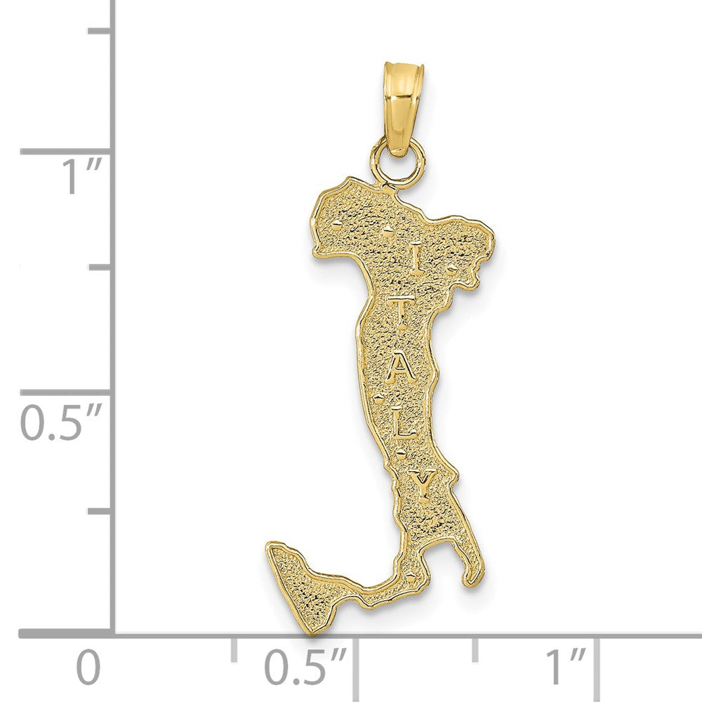 10K Gelbgold Italy Charm