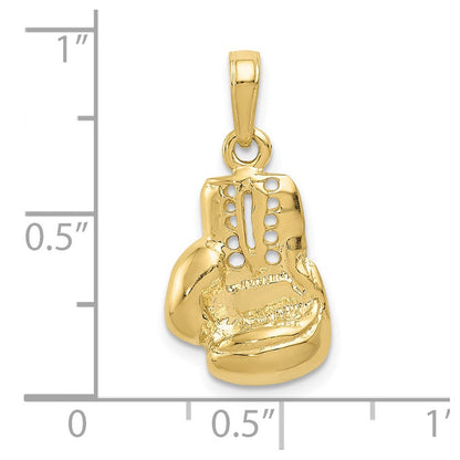 10K Gelbgold 10K Lg Boxing Glove Charm