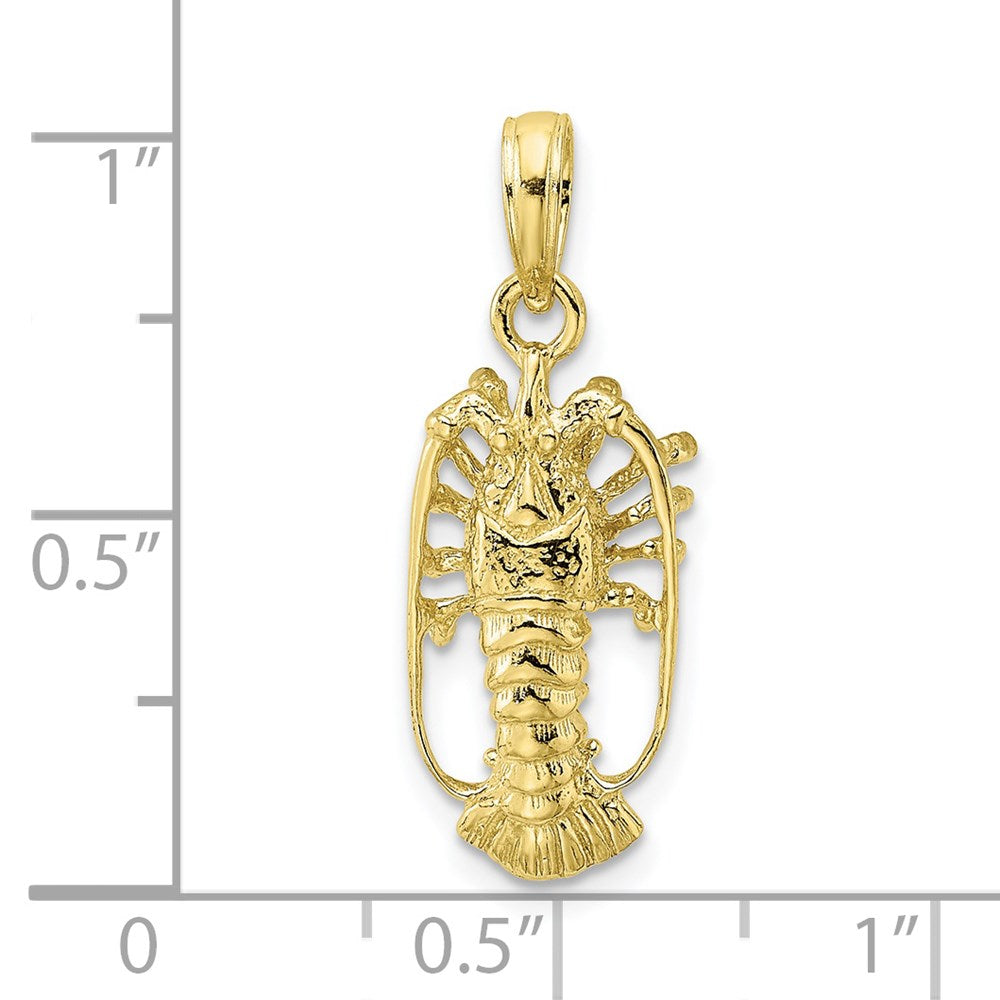10K Gelbgold 10K Florida Karabiner Charm