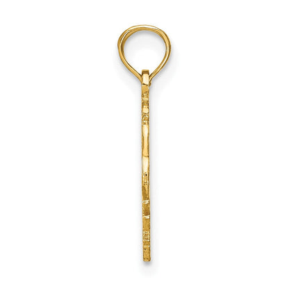 10K Gelbgold 10K Capricorn Tierkreis Charm