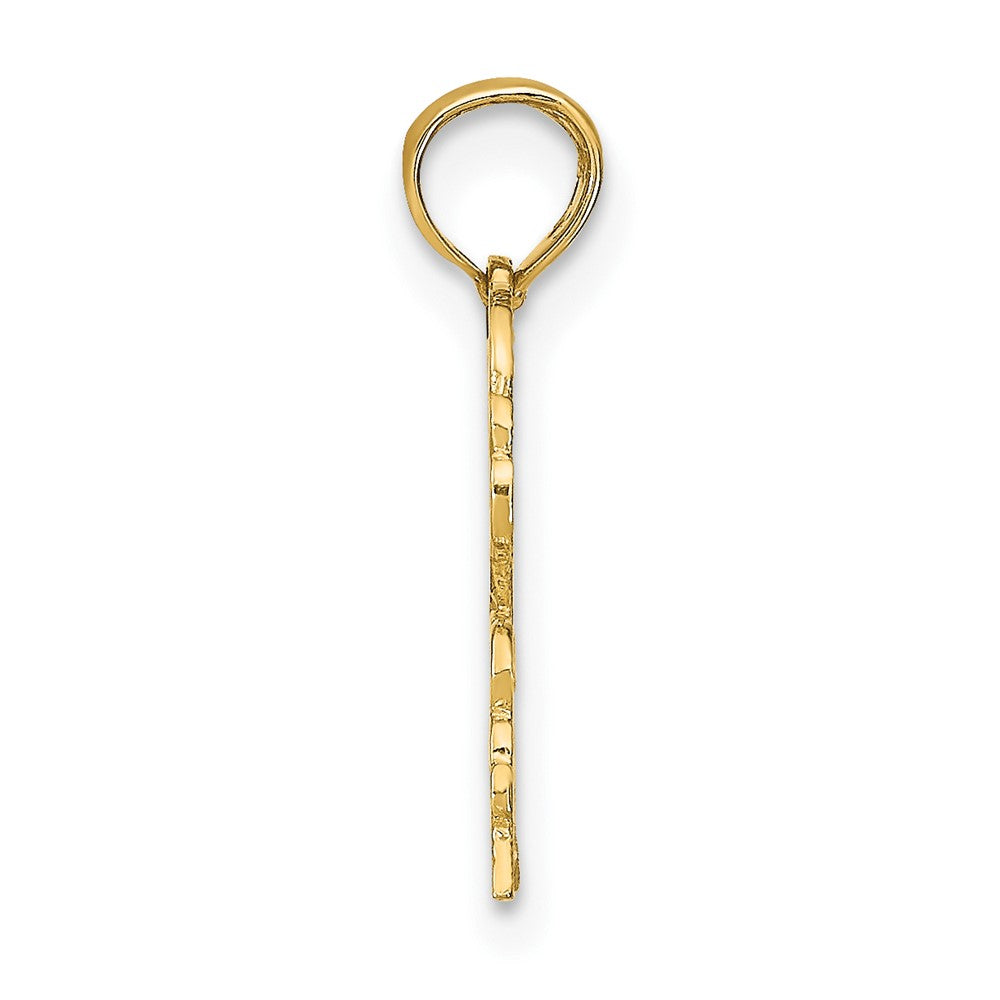 10K Gelbgold 10K Cancer Tierkreis Charm