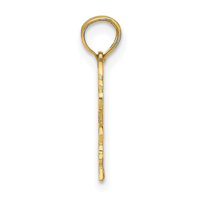 10K Gelbgold 10K Cancer Tierkreis Charm
