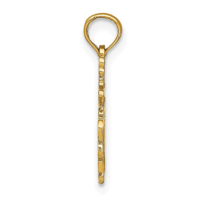 10K Gelbgold 10K Sagittarius Tierkreis Charm