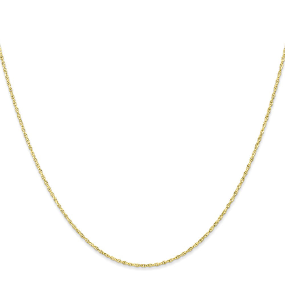 10K Gelbgold.95mm Carded Ankerkette Kordel Halskette