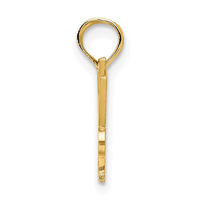 10K Gelbgold Damen Cop Charm