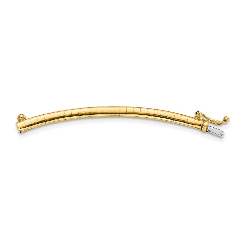 10K Gelbgold 3mm Omega Verlängerung For Halskette