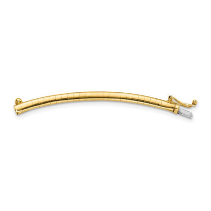 10K Gelbgold 3mm Omega Verlängerung For Halskette
