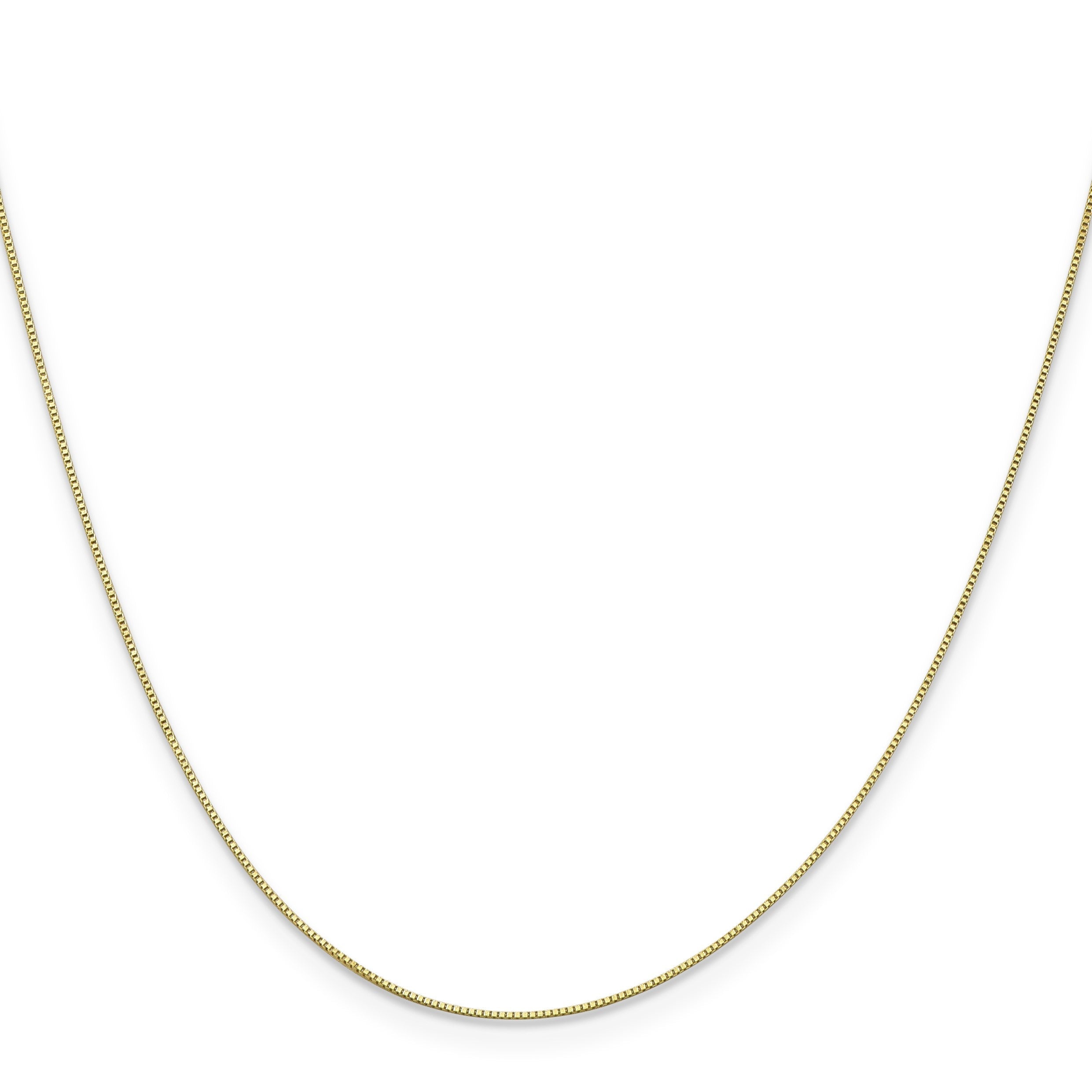 10K Gelbgold.5mm Venezianer Kette Kinder Halskette