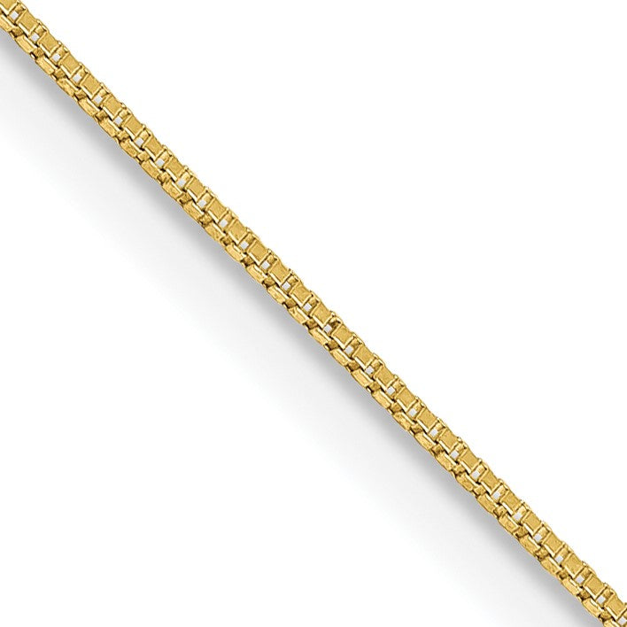 10K Gelbgold.5mm Venezianer Kette Kinder Halskette