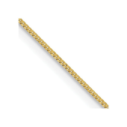 10K Gelbgold.5mm Venezianer Halskette