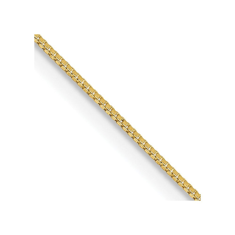 10K Gelbgold.5mm Venezianer Halskette