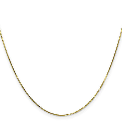 10K Gelbgold.7mm Venezianer Halskette