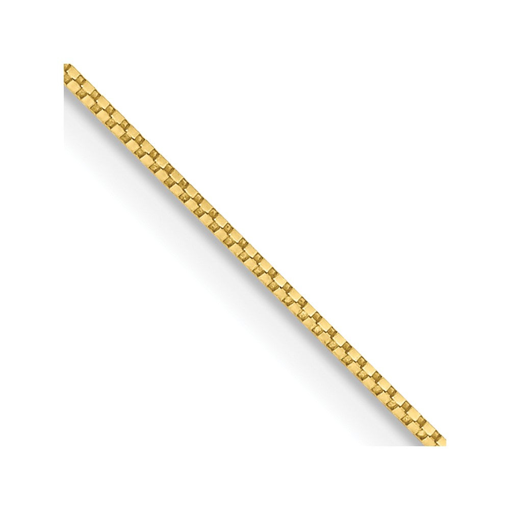 10K Gelbgold.7mm Venezianer Halskette