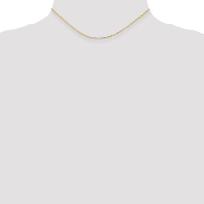 10K Gelbgold 1.1mm Singapurkette Kette Kinder Halskette