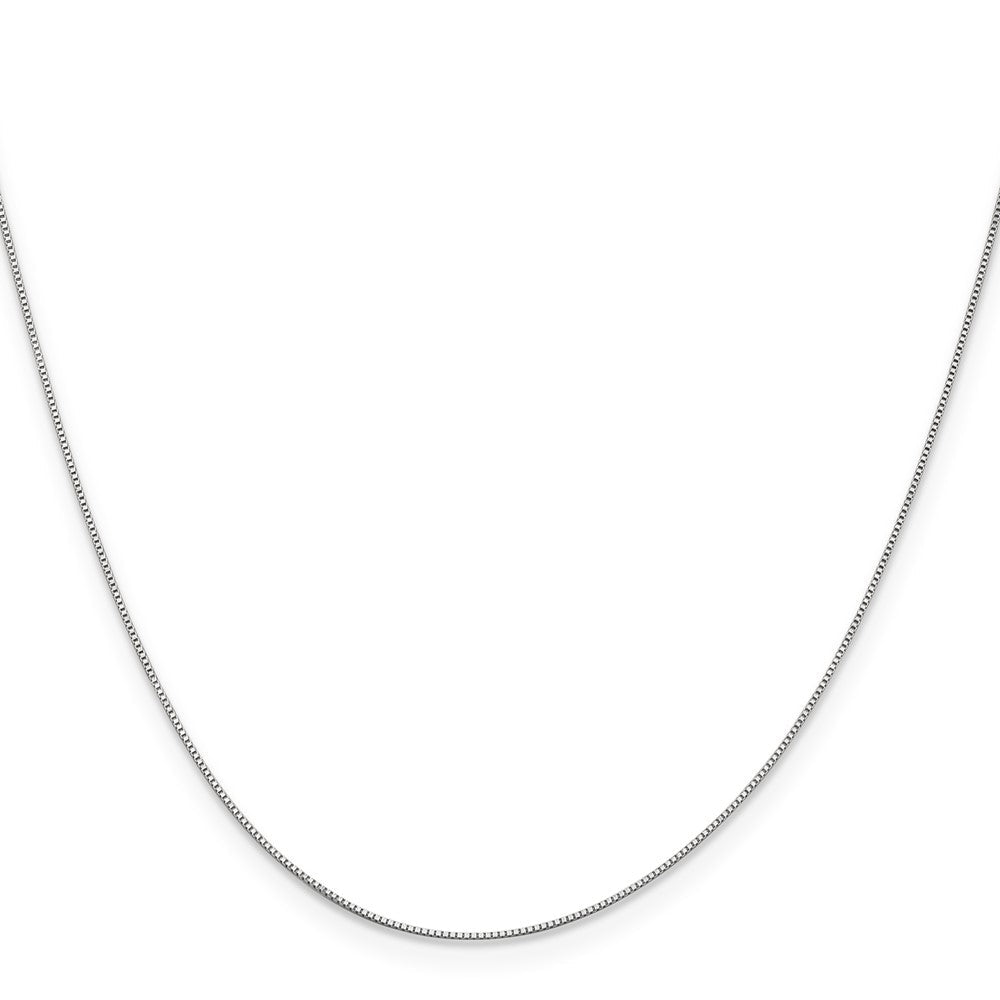 10K Weißgold.5mm Venezianer Halskette