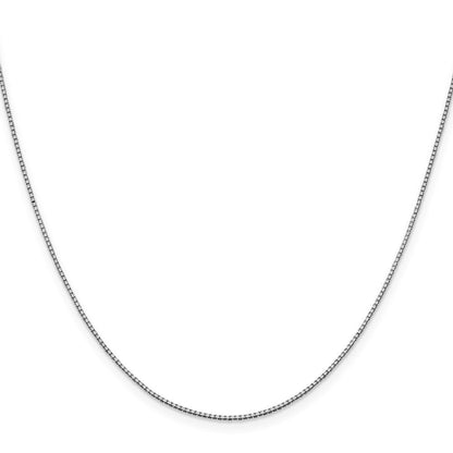 10K Weißgold Wg.95mm Venezianer Halskette