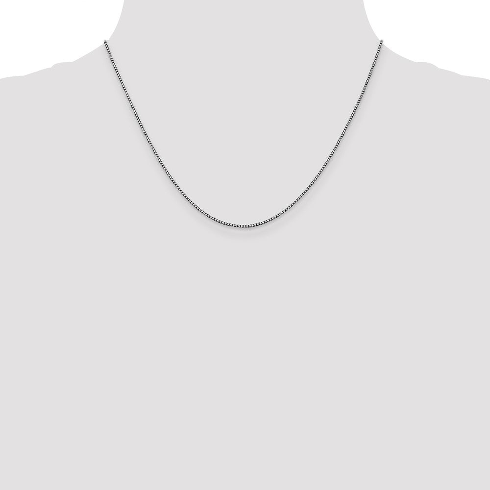 10K Weißgold Wg 1.05mm Venezianer Halskette