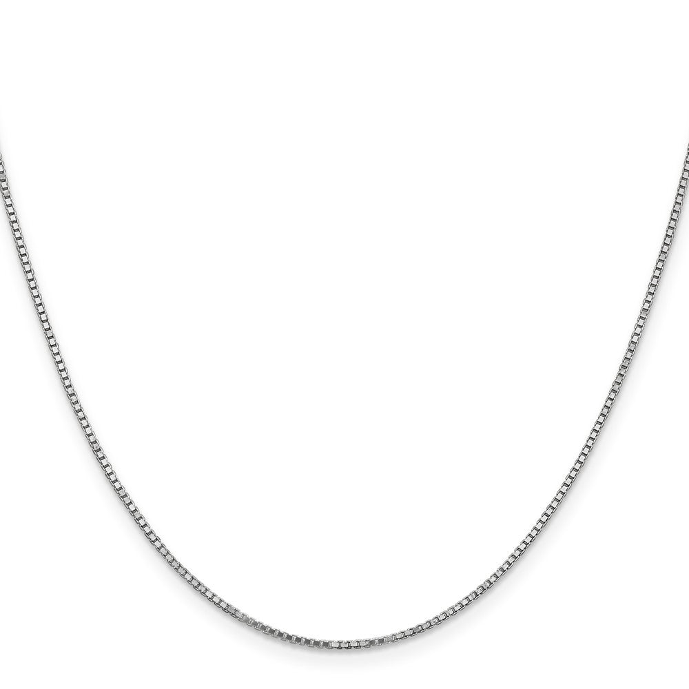 10K Weißgold Wg 1.1mm Venezianer Halskette