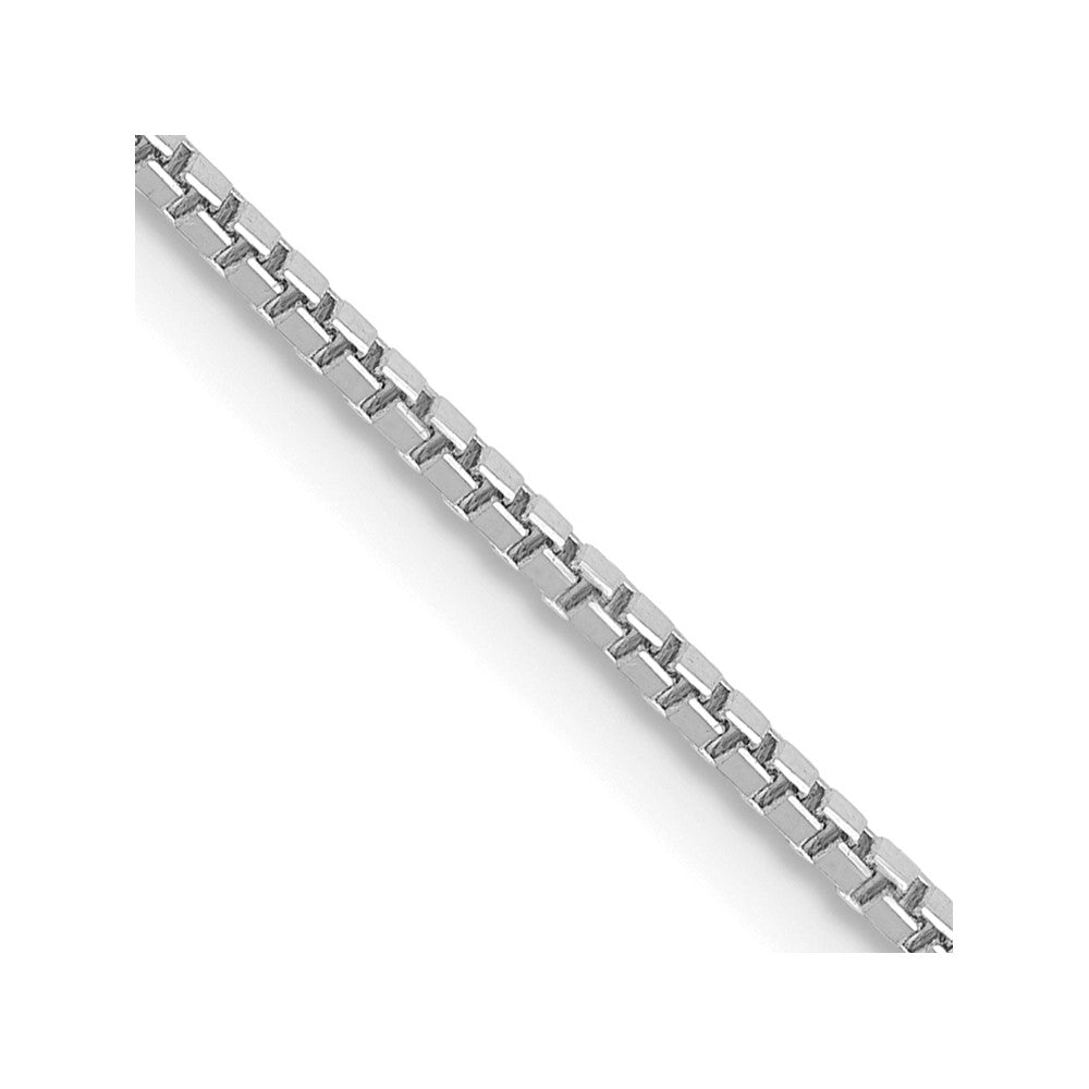 10K Weißgold Wg 1.1mm Venezianer Halskette