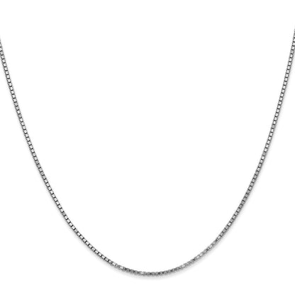 10K Weißgold Wg 1.25mm Venezianer Halskette