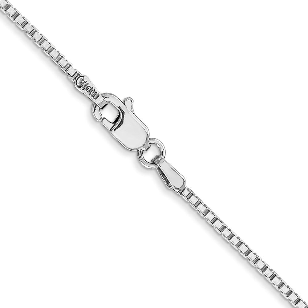 10K Weißgold Wg 1.25mm Venezianer Halskette