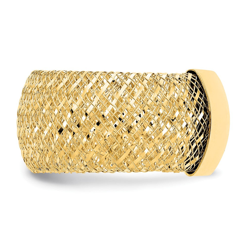 10K Gelbgold Dehnbar Ring