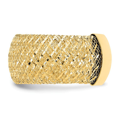 10K Gelbgold Dehnbar Ring