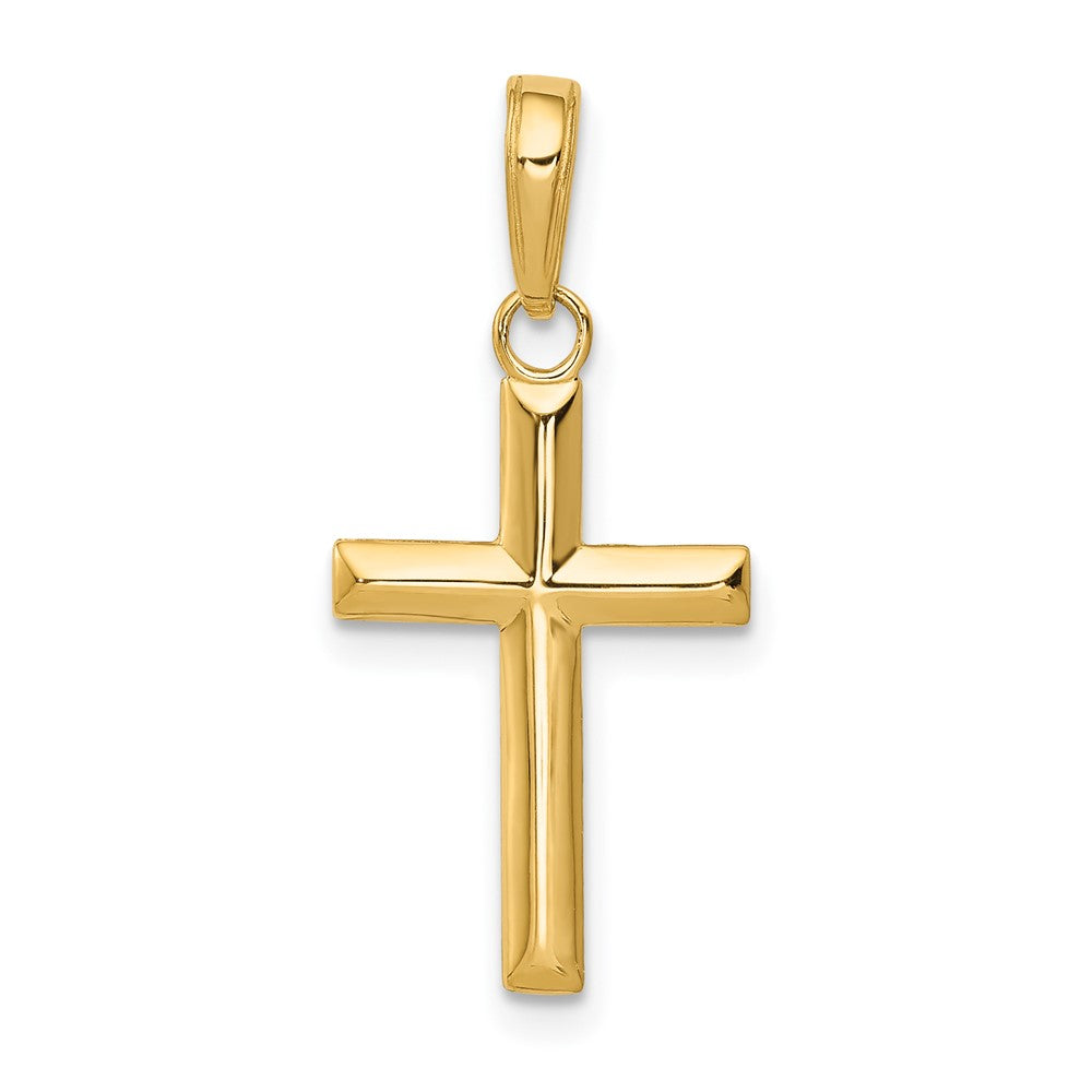 10K Gelbgold 10K Klein Kreuz Anhänger