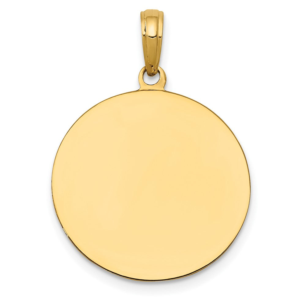10K Gelbgold Saint Joseph Medaille Anhänger