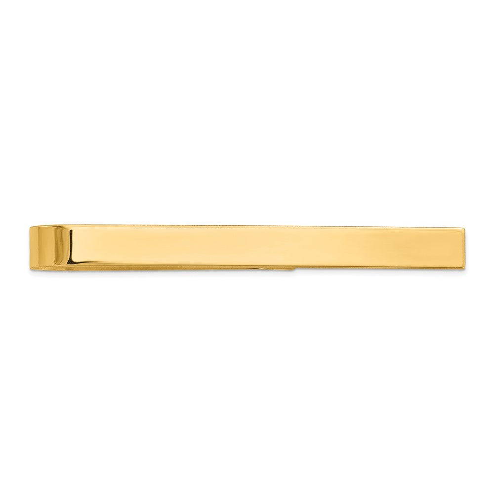 10K Gelbgold Herren Poliert Krawatten Stab