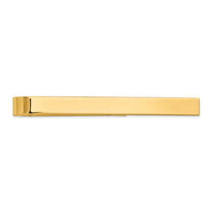 10K Gelbgold Herren Poliert Krawatten Stab
