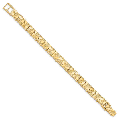 10K 10.0mm Nugget Armband