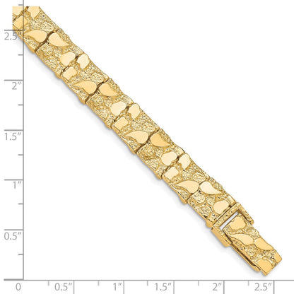 10K 10.0mm Nugget Armband