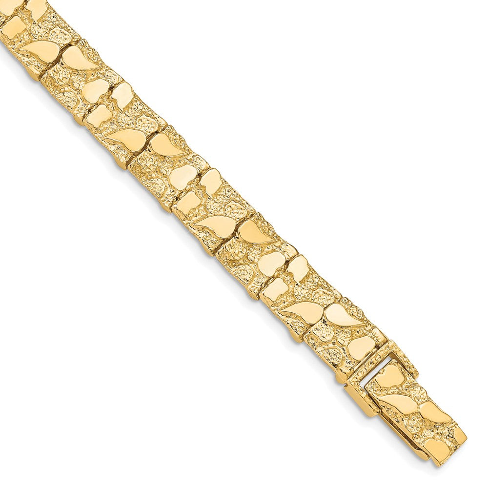 10K 10.0mm Nugget Armband