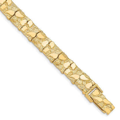 10K 10.0mm Nugget Armband