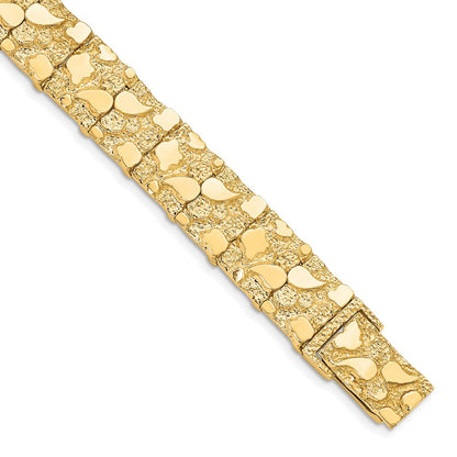 10K 12.0mm Nugget Armband