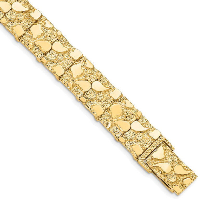10K 12.0mm Nugget Armband