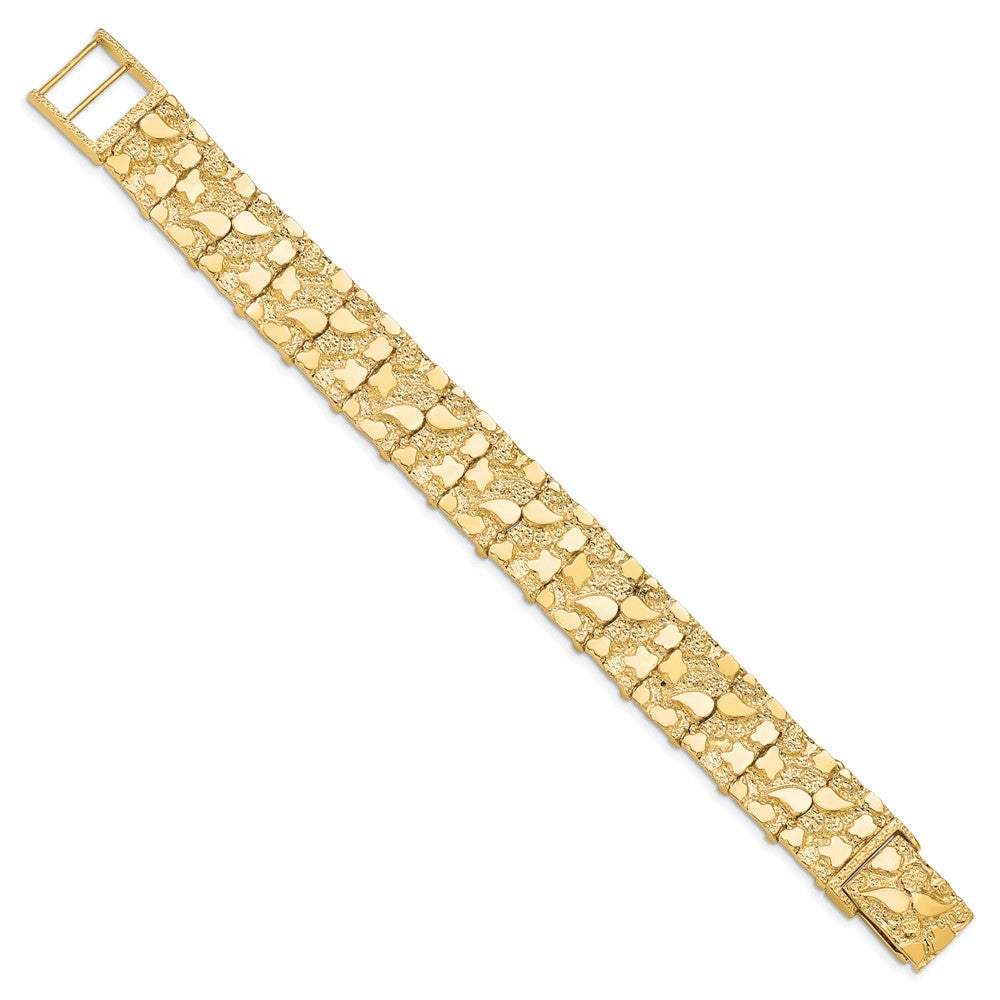 10K 15.0mm Nugget Armband