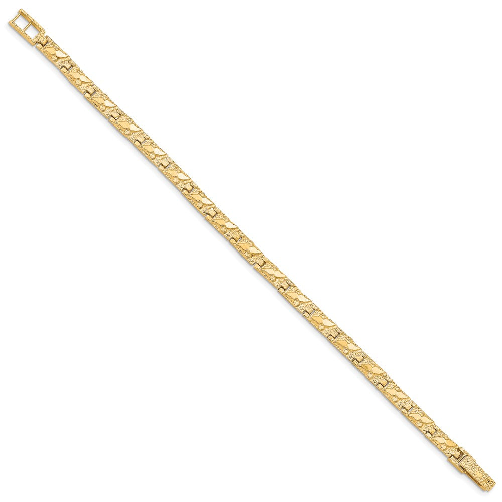8 Zoll 10K 4.0mm Nugget Armband