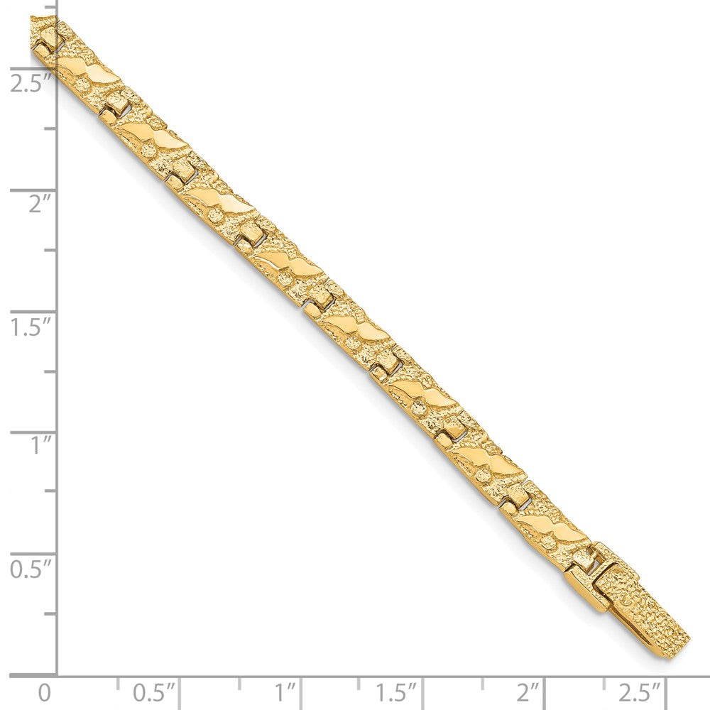 10K 6.0mm Nugget Armband