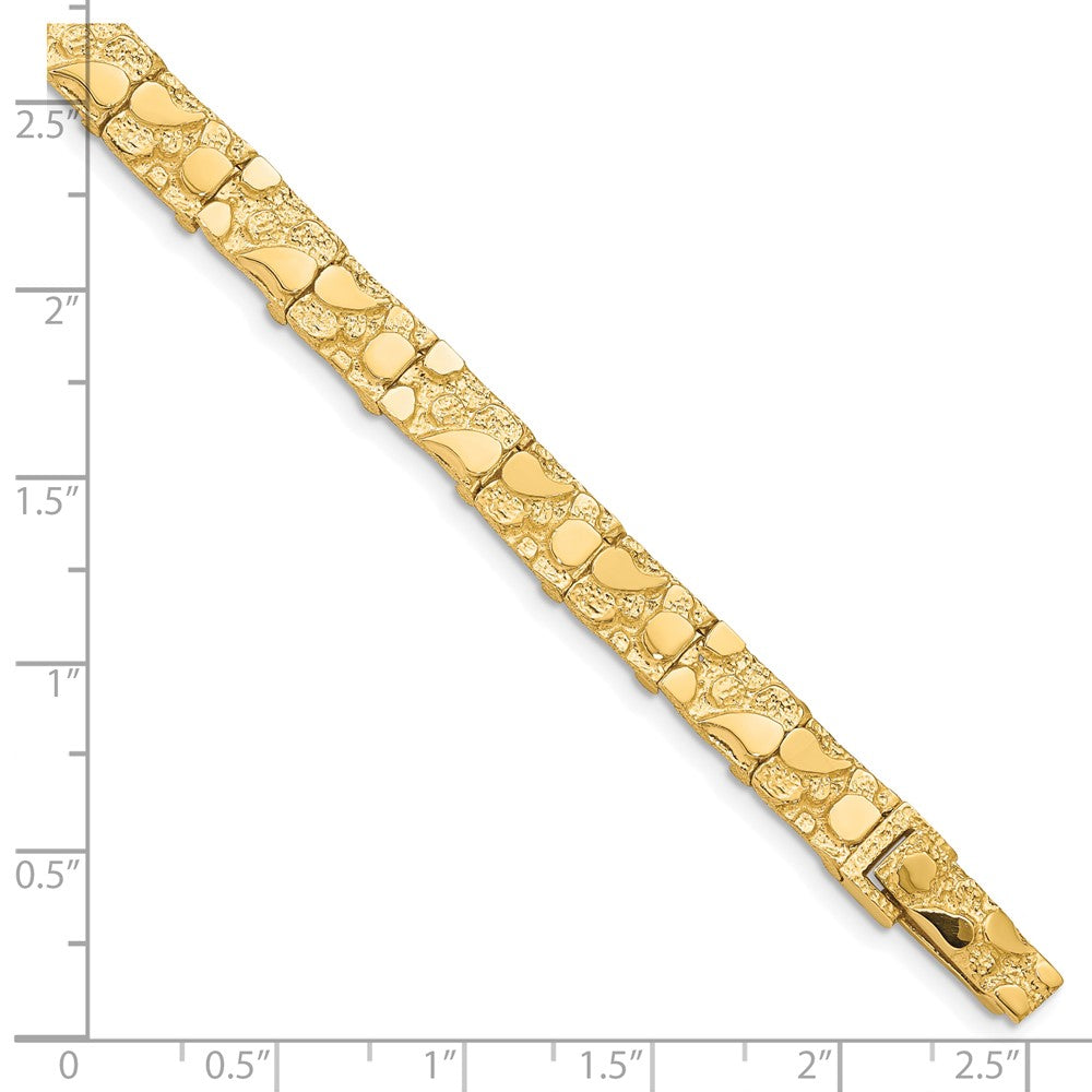 10K 7.0mm Nugget Armband