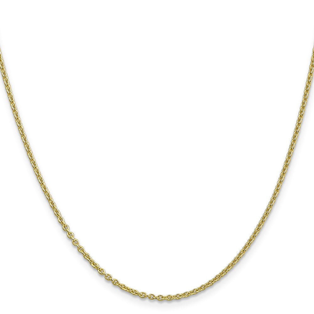10K Gelbgold 1.8mm Forzantine Ankerkette Halskette