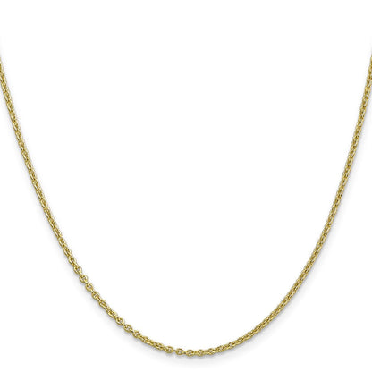 10K Gelbgold 1.8mm Forzantine Ankerkette Halskette
