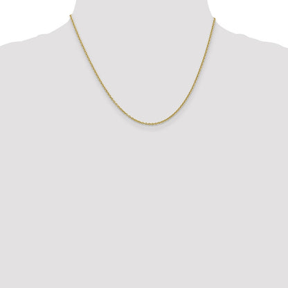 10K Gelbgold 1.8mm Forzantine Ankerkette Halskette