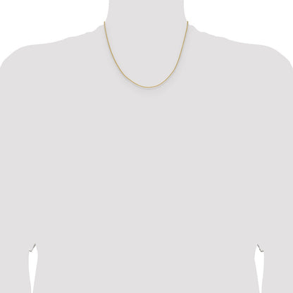 10K Gelbgold 1.5mm Ankerkette Halskette