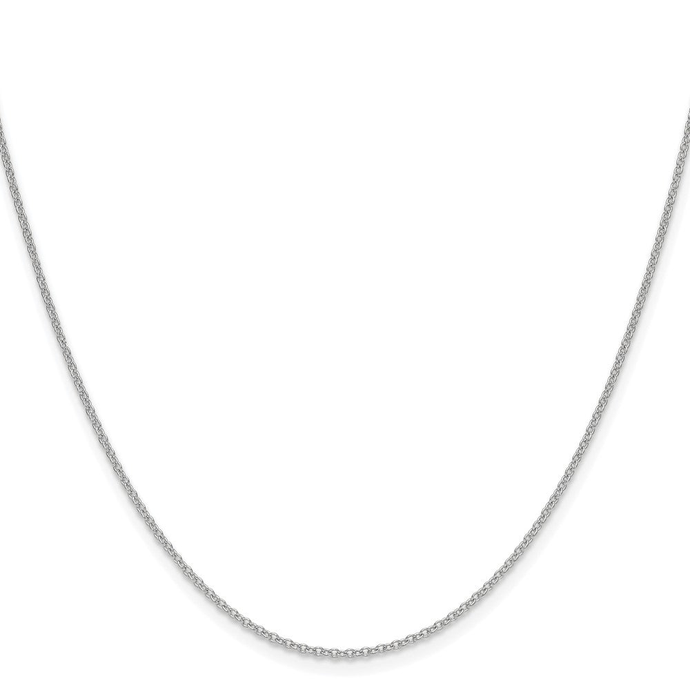 10K Weißgold Wg 1.5mm Ankerkette Halskette