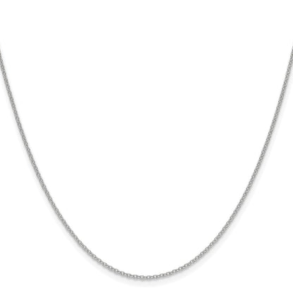 10K Weißgold Wg 1.5mm Ankerkette Halskette