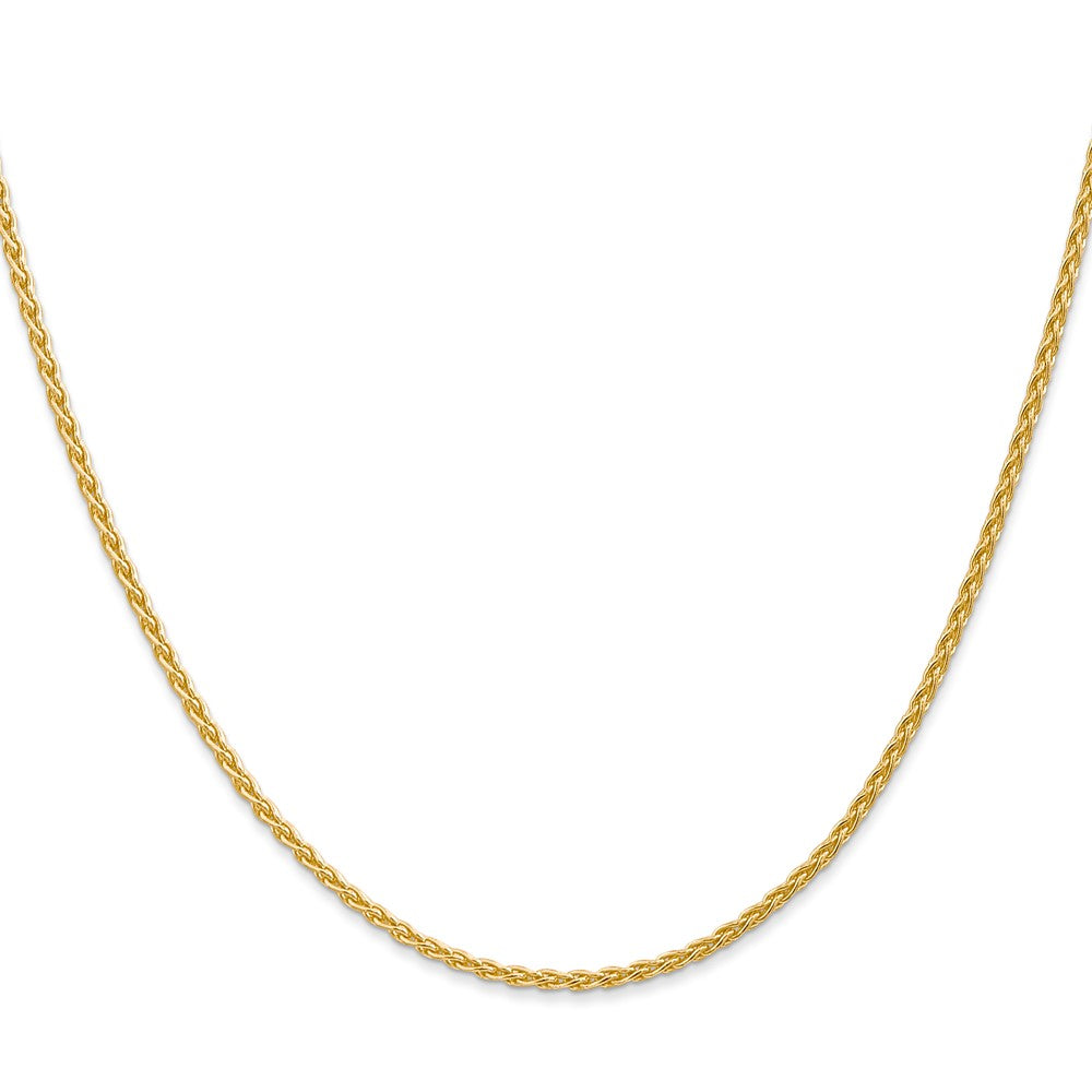 10K Gelbgold 1.75mm Parisian Weizen Halskette