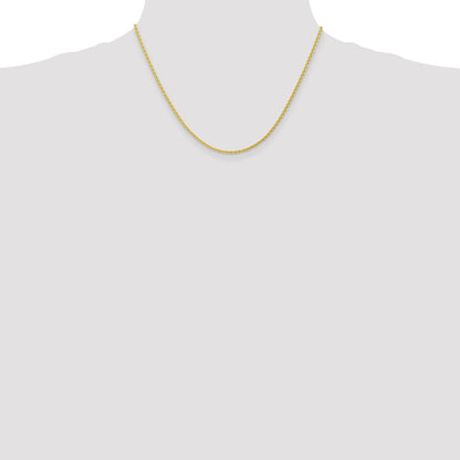 10K Gelbgold 1.75mm Parisian Weizen Halskette